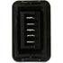 Black Flush Mount Single 12V Switch Bezel Frame Trim Car Power Windows Door Lock
