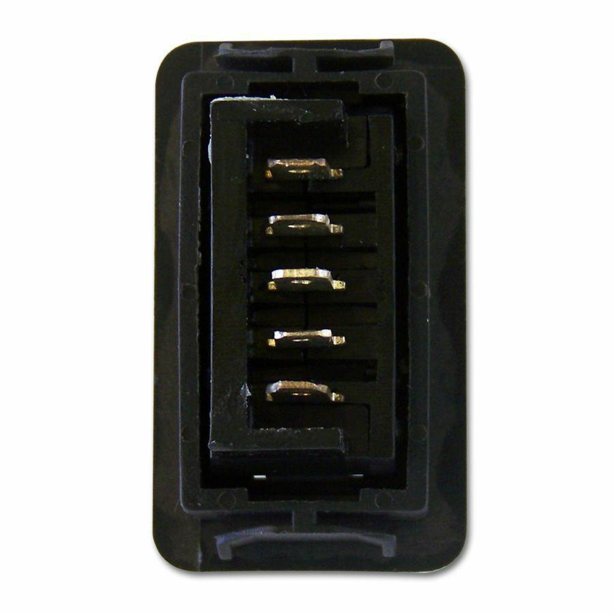 Embellecedor de marco de bisel de interruptor único universal de 12 V compatible con Autoloc Electric-Life y más