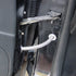 12" Billet Aluminum & Stainless Steel Braided Door Loom Wire Hose Conduit Pair