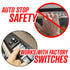 Autoloc One Touch Up Down Car Power Window Switch Módulo de control 12V Universal